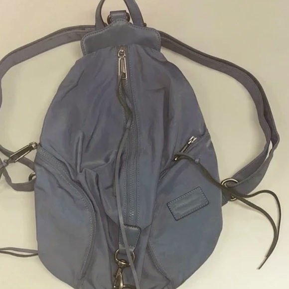 Rebecca Minkoff Julian Nylon Black Backpack with Adjustable Straps - Picture 1 of 11